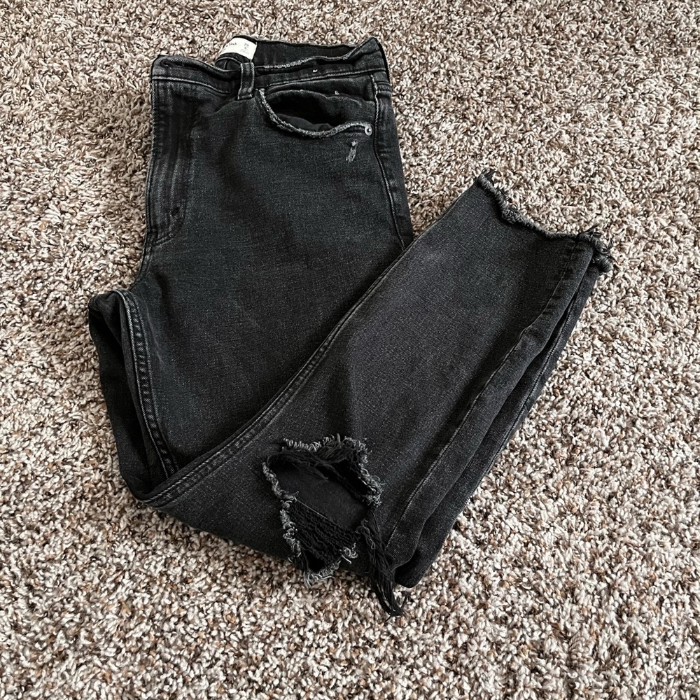 A&F High-rise Skinny Jeans